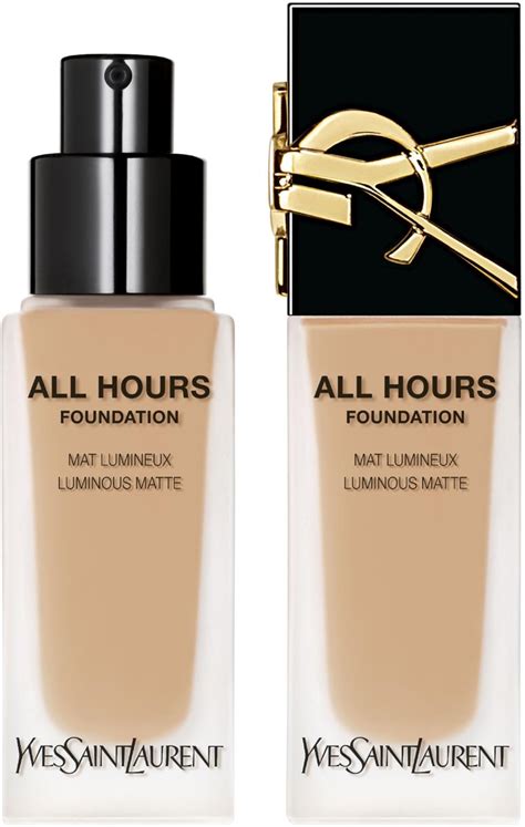 ysl 24 hours|YSL all hours foundation size.